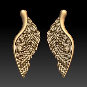 obj wings pendant jewelry