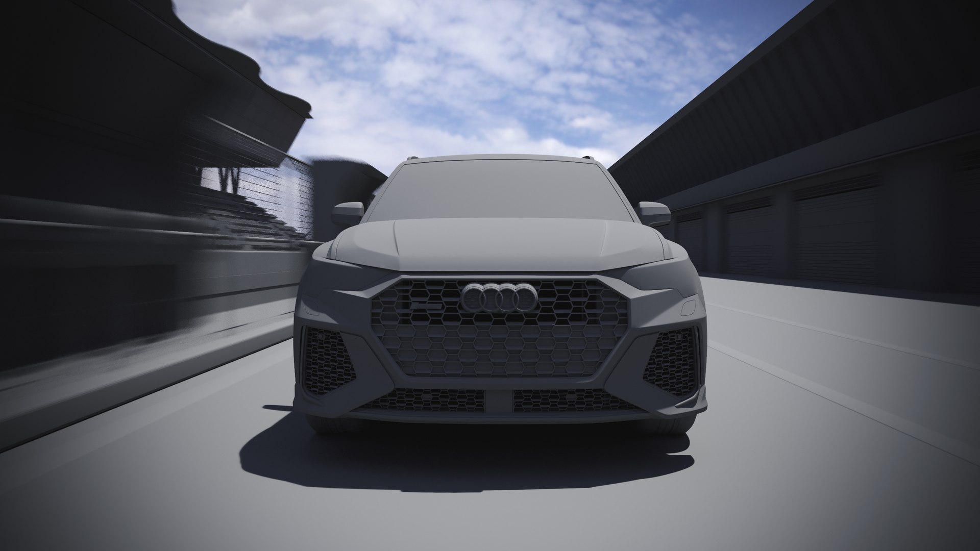 Car Render Scene - PIT - Corona render 3D model - TurboSquid 1718349