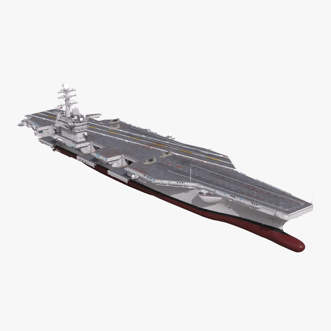 USS George Washington CVN-73 3D Model 3D model preview