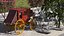 Four Horses with Stagecoach