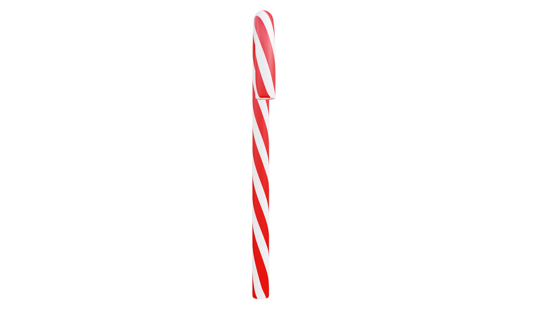 3D Candy cane red and white 2 - TurboSquid 1986763