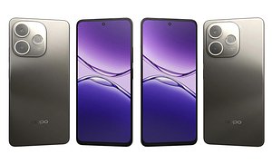 OPPO A5 Vitality Edition Amber Black 3D model