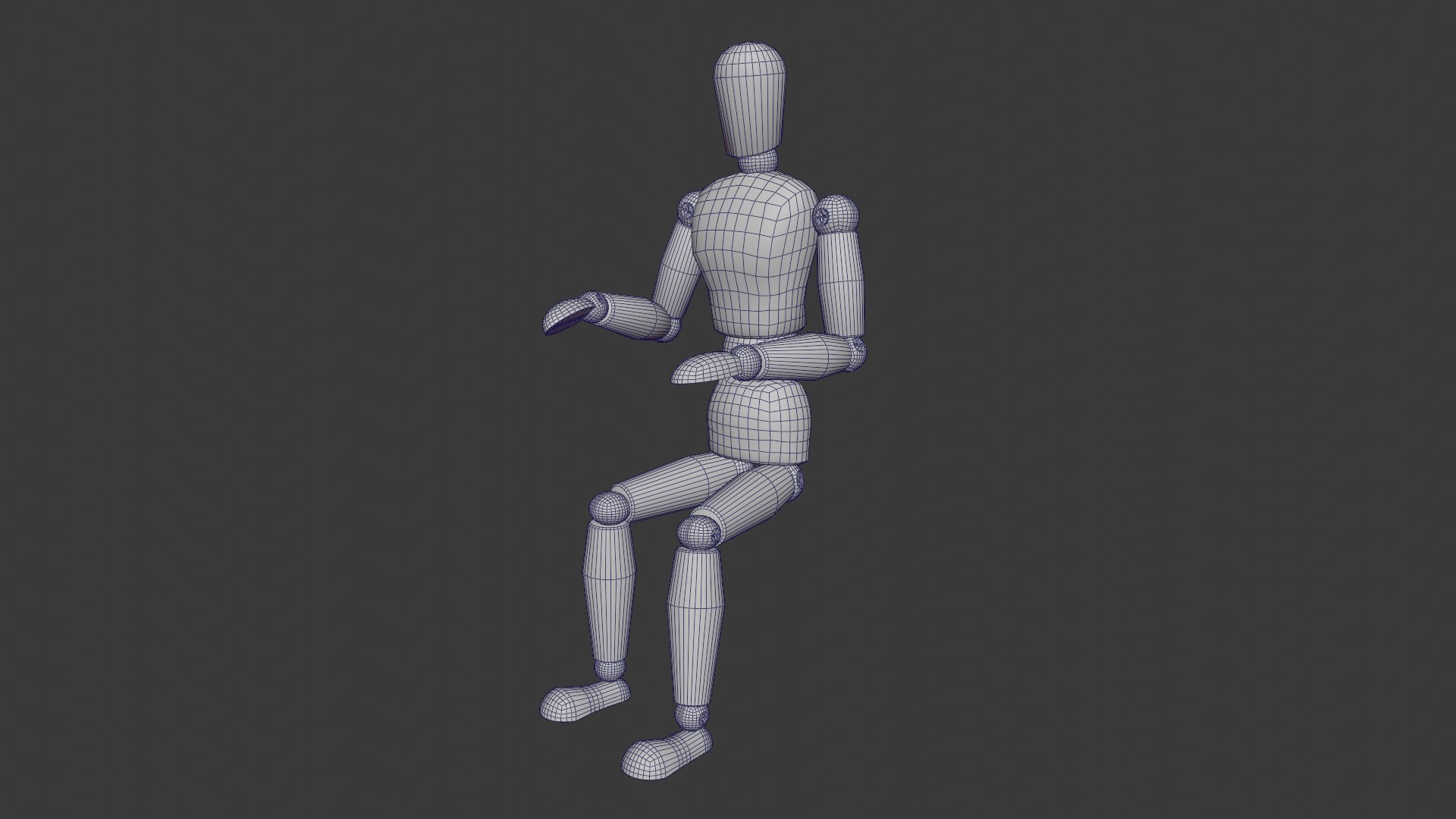 3D Mannequin Rig Made For Blender - TurboSquid 2070529