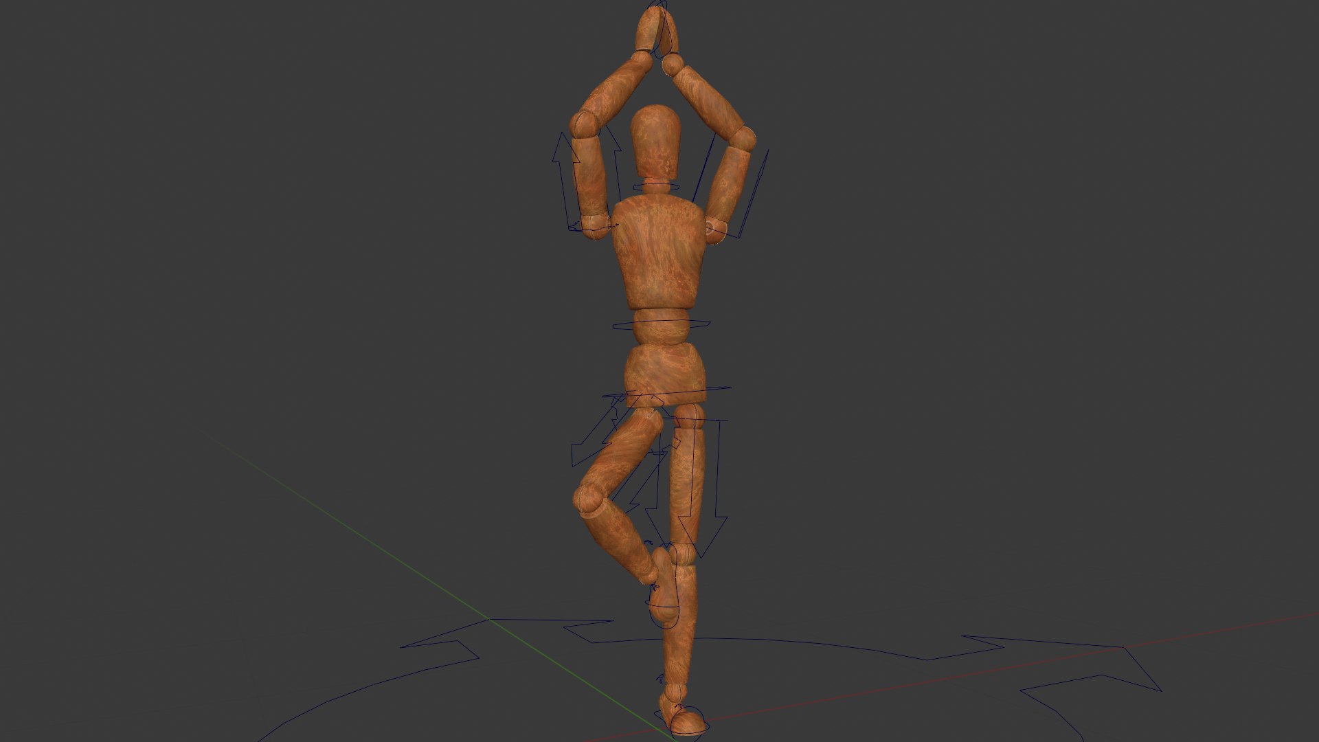 3D Mannequin Rig Made For Blender - TurboSquid 2070529