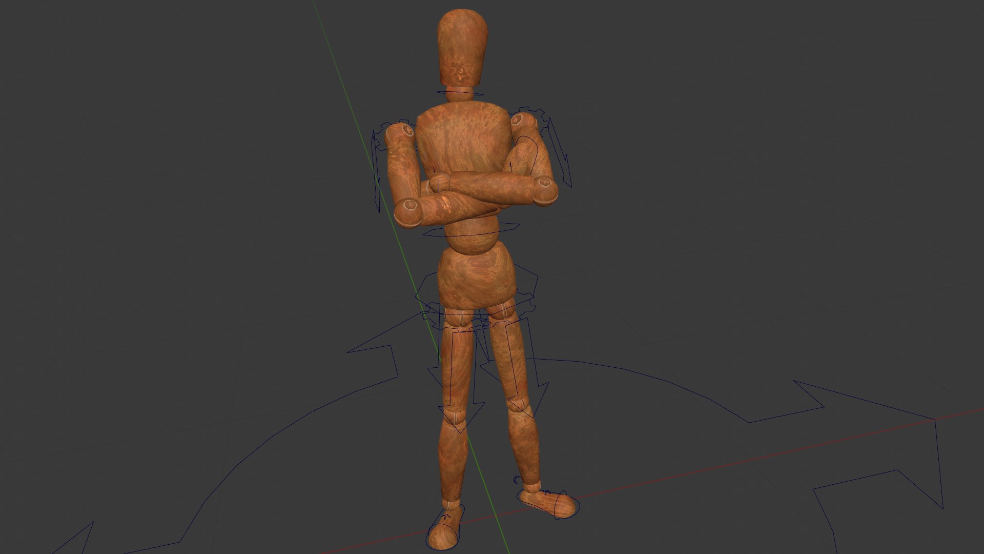 3D Mannequin Rig Made For Blender TurboSquid 2070529