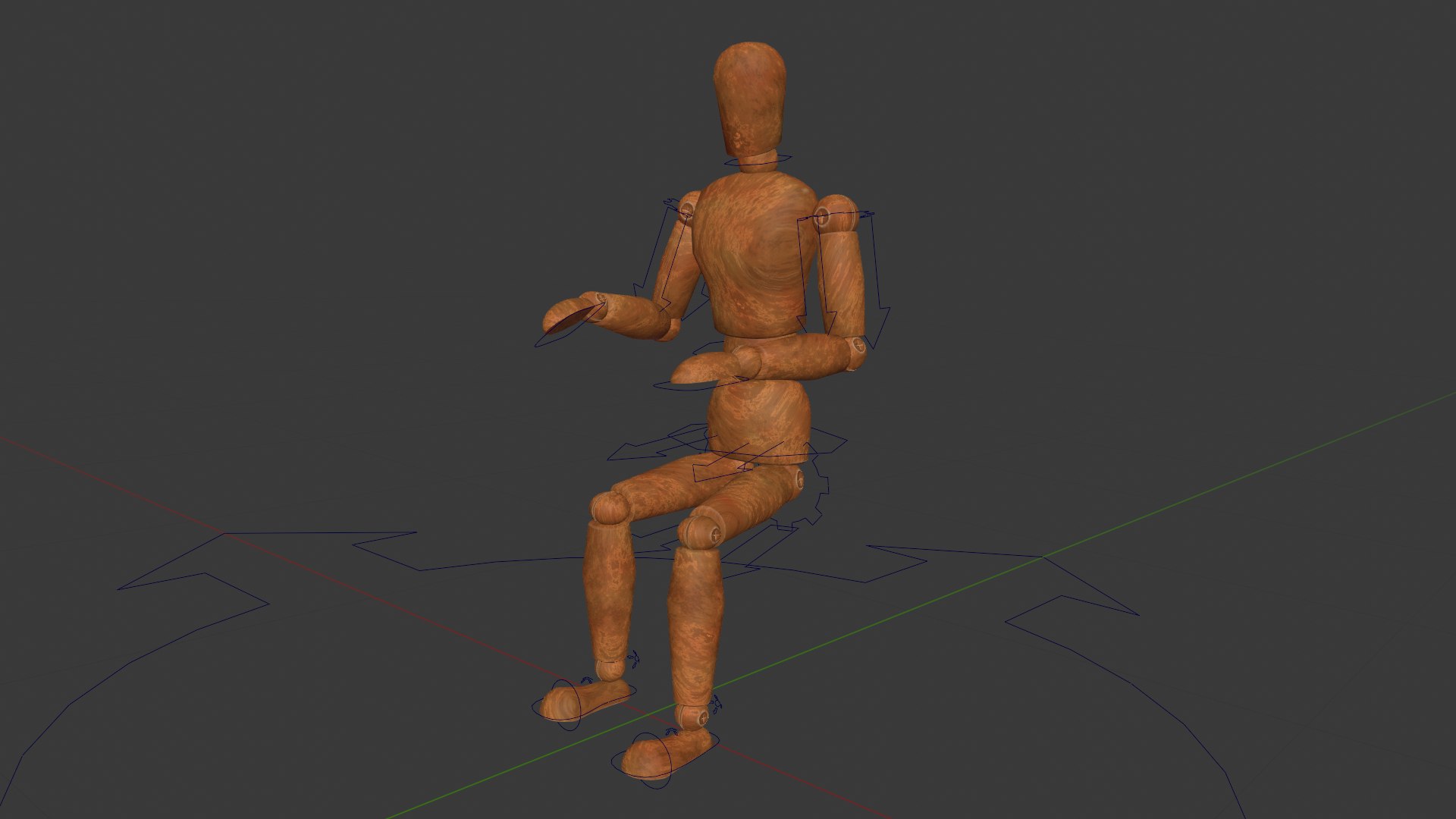 3D Mannequin Rig Made For Blender - TurboSquid 2070529