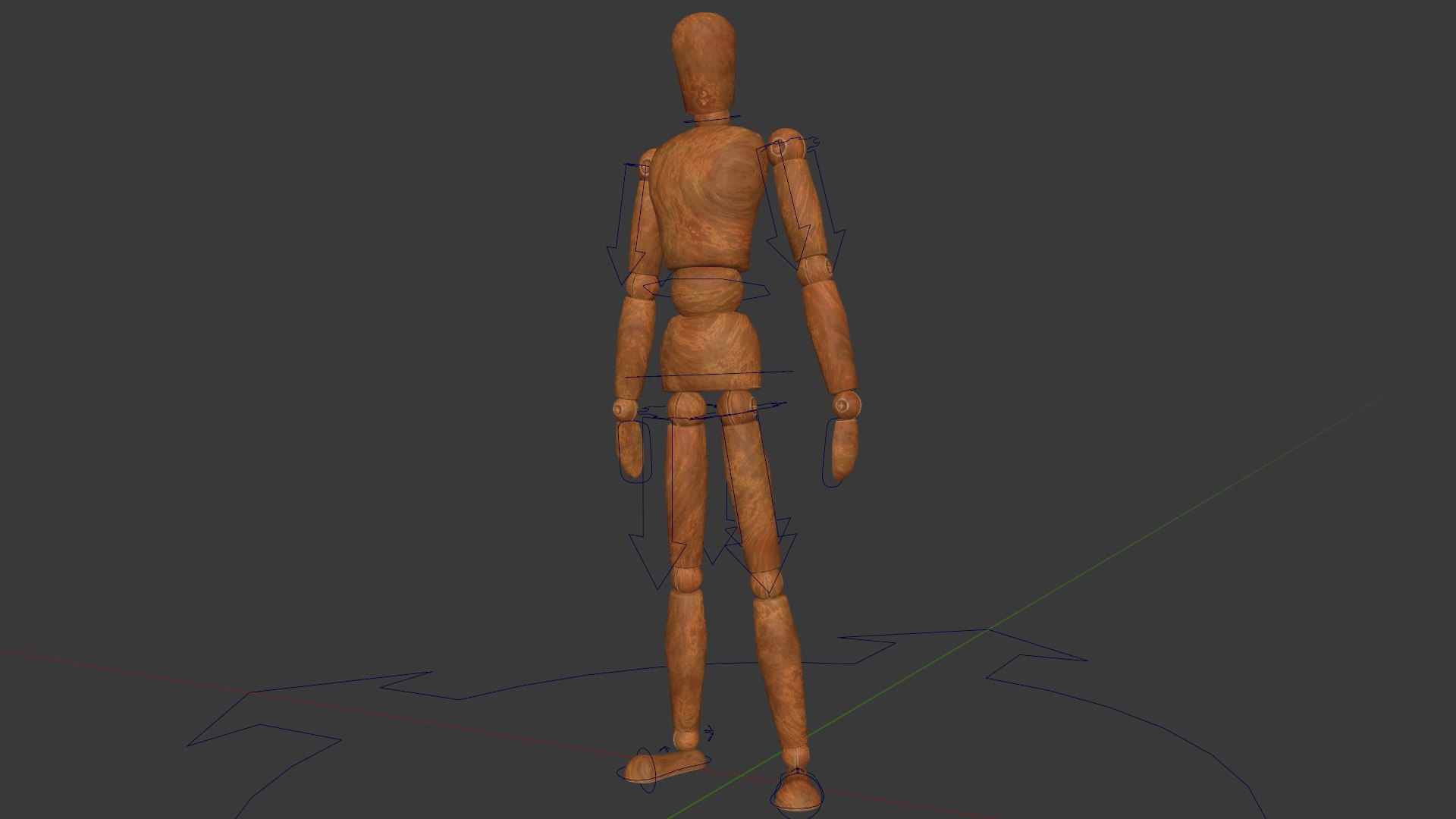 3D Mannequin Rig Made For Blender - TurboSquid 2070529
