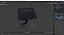 Support réglable pour ordinateur portable noir