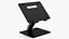 Support réglable pour ordinateur portable noir
