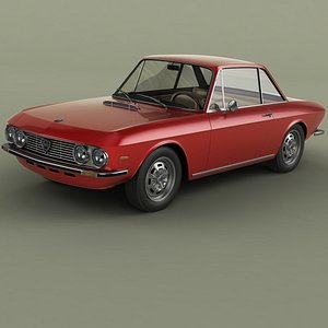 lancia fulvia coupe series 3D model