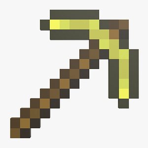 minecraft pickaxe golden max