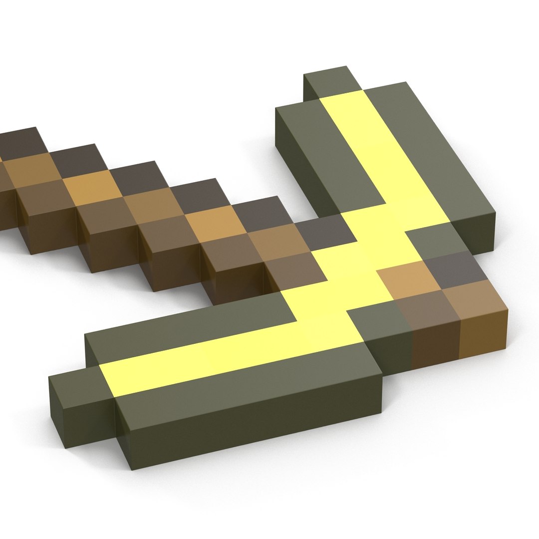 minecraft pickaxe golden max