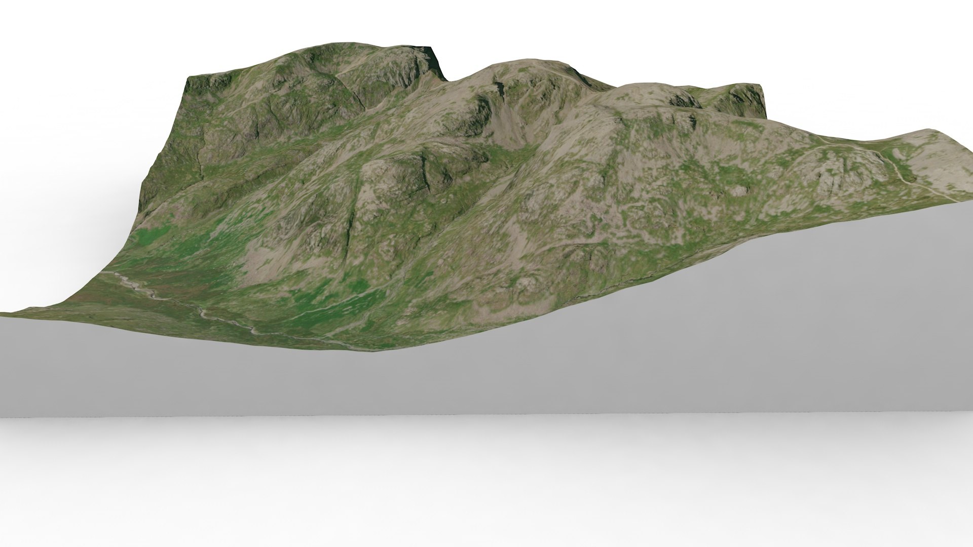 3D Scafell Pike Model - TurboSquid 2059709