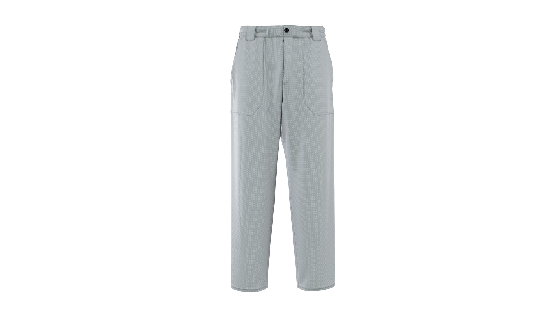 3D Denim Straight Pants Production Ready 3D Clothing Asset High Poly ...