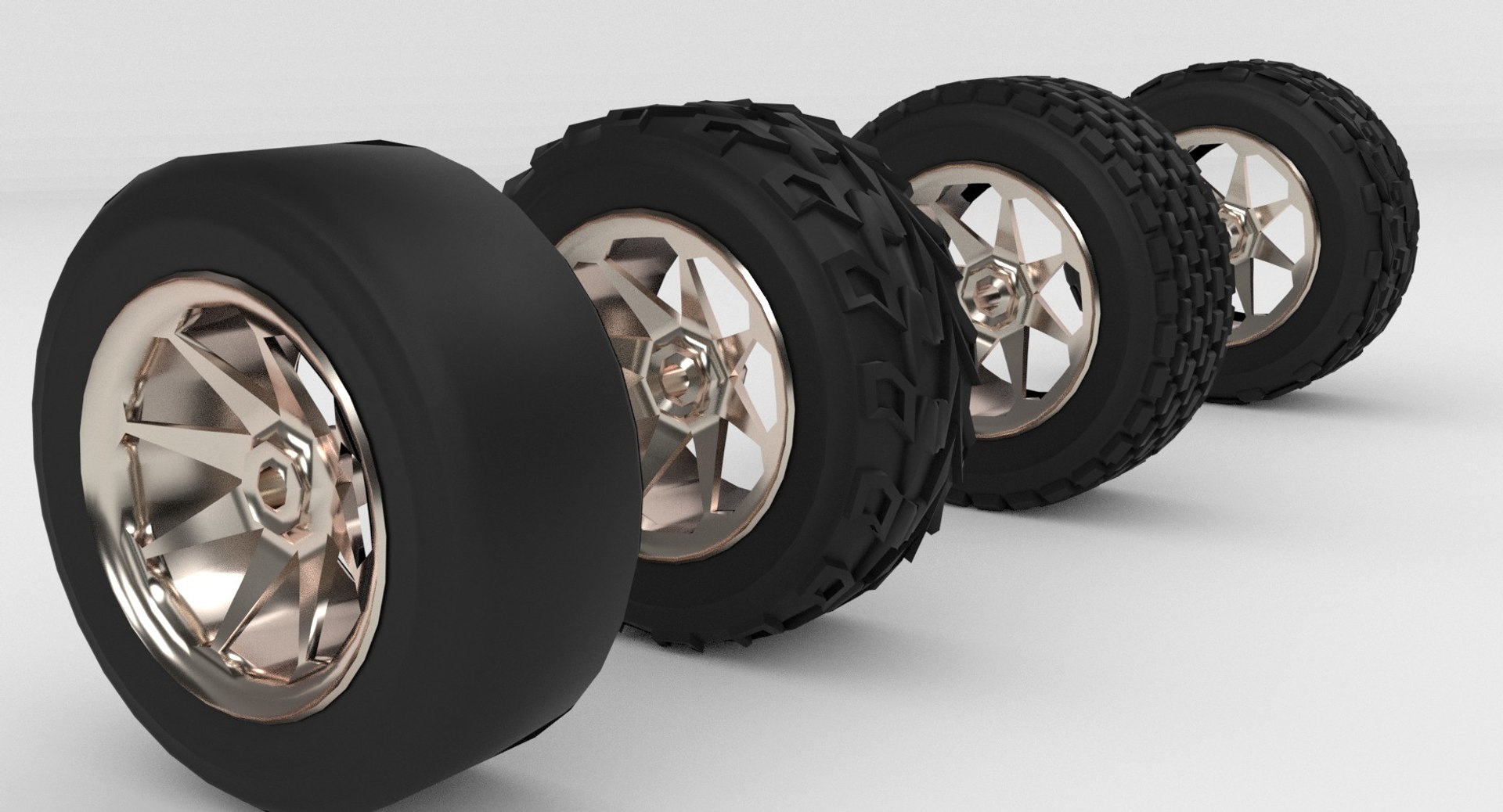 Free Obj Model Wheels Rc Cars