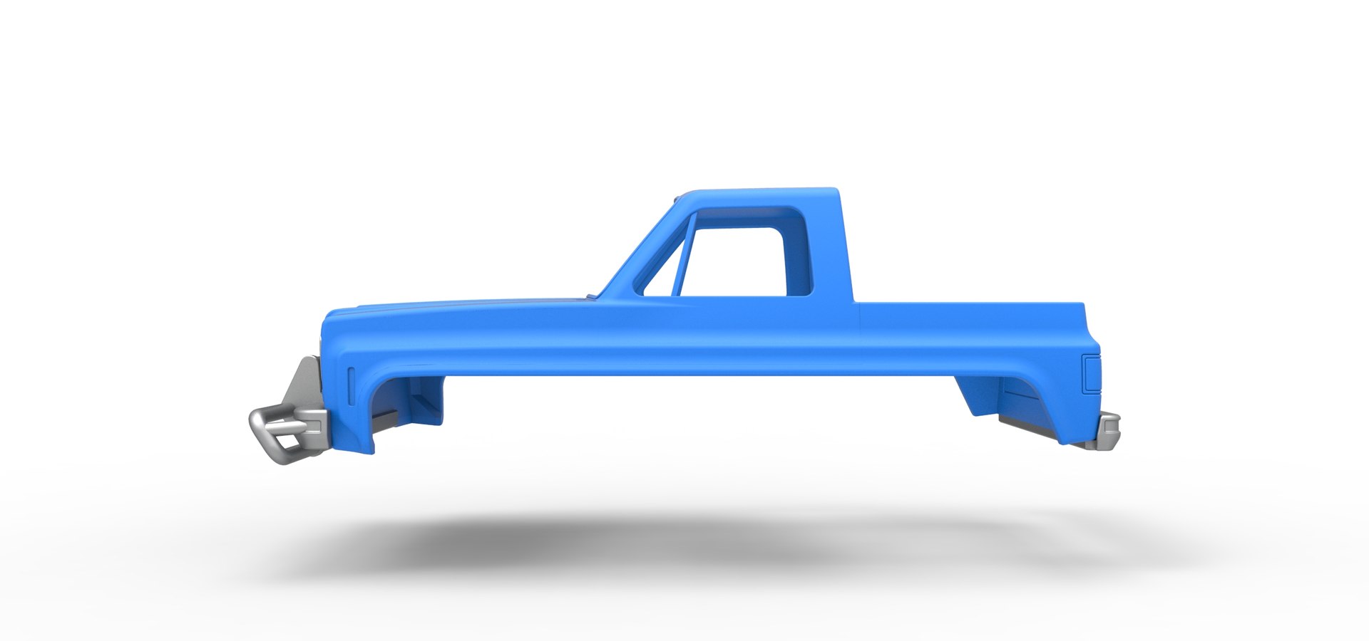 Diecast Shell For Fun Short Monster Tank Scale 1 To 25 3D Model ...