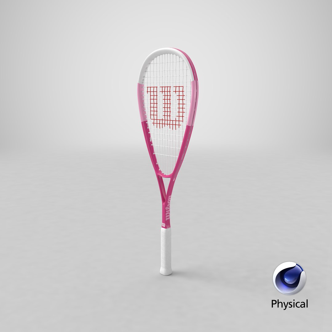 Squash Racquet 05 3D Model - TurboSquid 2059473