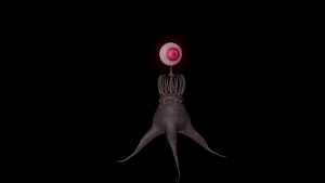 3D model monster animations