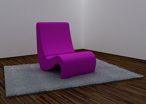 Amoebe chair by Verner Panton
