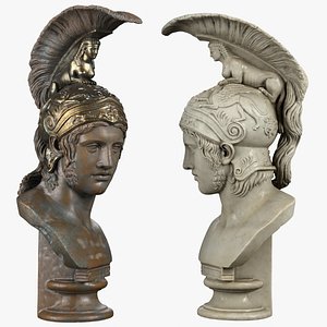 bust ares mars 3D