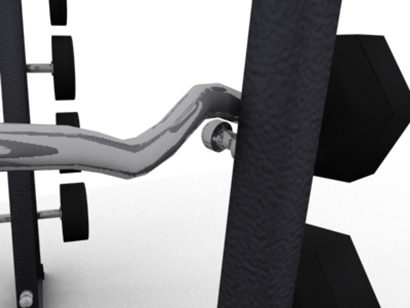 Weight Racks 3d Model