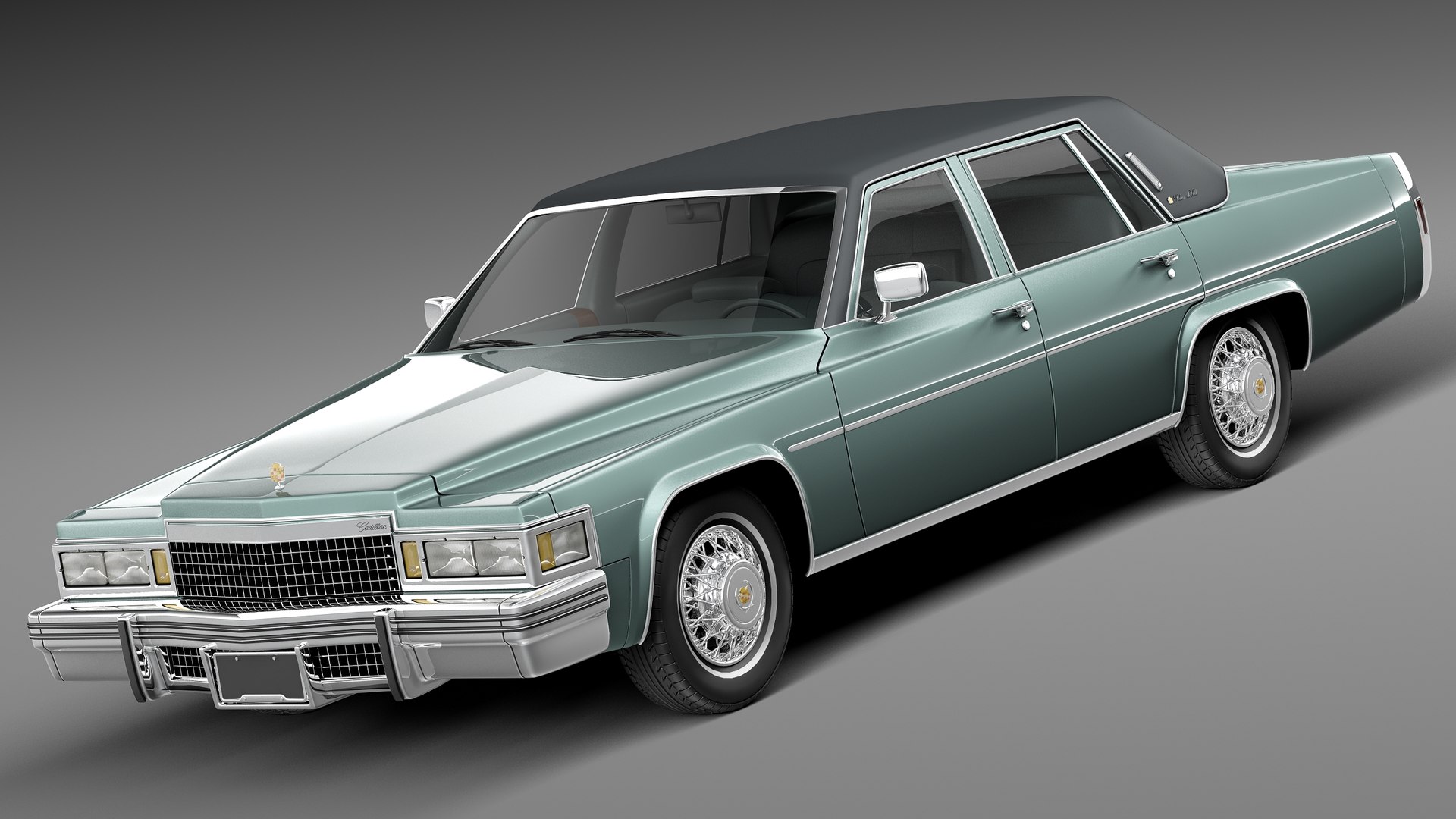 キャディラック　デビル　大型ディスプレイモデル cadillac_deville_sedan_1977_00