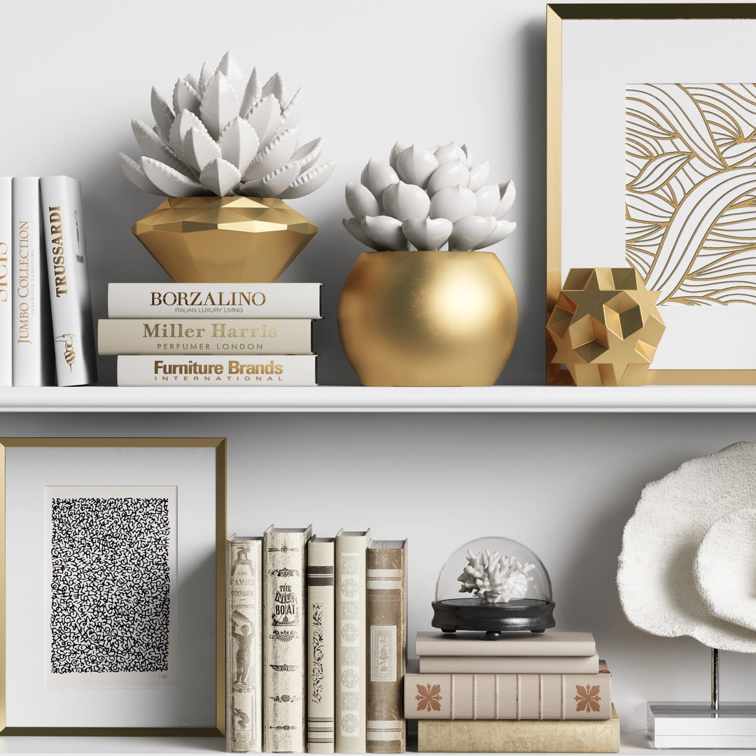 Decor Set 162 3D Model - TurboSquid 1968404