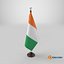 Cote dlvoire Flag Stand