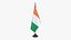 Cote dlvoire Flag Stand