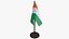 Cote dlvoire Flag Stand