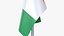 Cote dlvoire Flag Stand