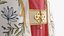 Religious Clergy Chasuble Traditional Red Gold