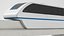 Monorail And Hyperloop Trains Collection 3D model