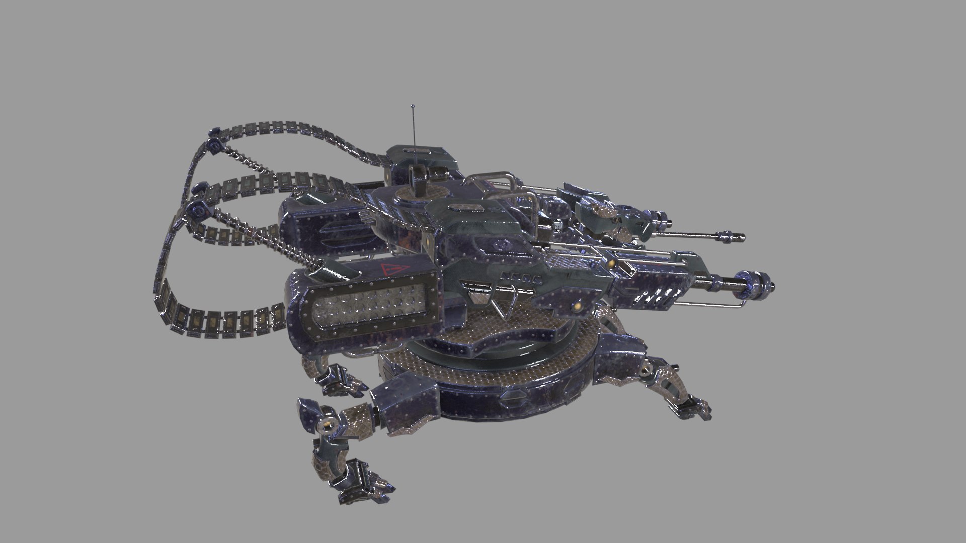 3D Model Beast Turret - TurboSquid 2019723