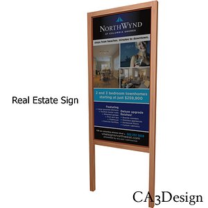 Real Estate Sign