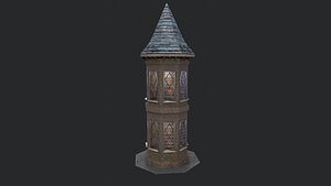 Tower Low Poly 3D model