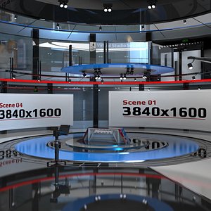 Virtual Studio Set 680