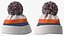 Winter Hats Collection 2 3D model