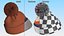 Winter Hats Collection 2 3D model