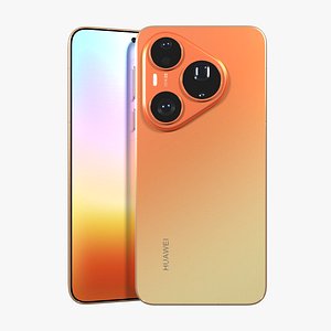 3D Huawei Pura 90s Pro Orange Soda
