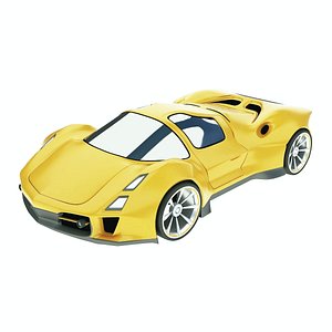 sportscar concept model