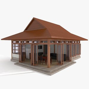 japanese house 3D model