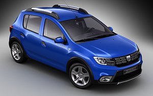 dacia sandero stepway 3d model