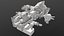 Modelo 3D de sección transversal de turbina