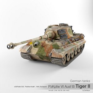 sd vi ausf b 3d model