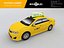 Taxi NYC toyota camry low poly