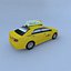 Taxi NYC toyota camry low poly
