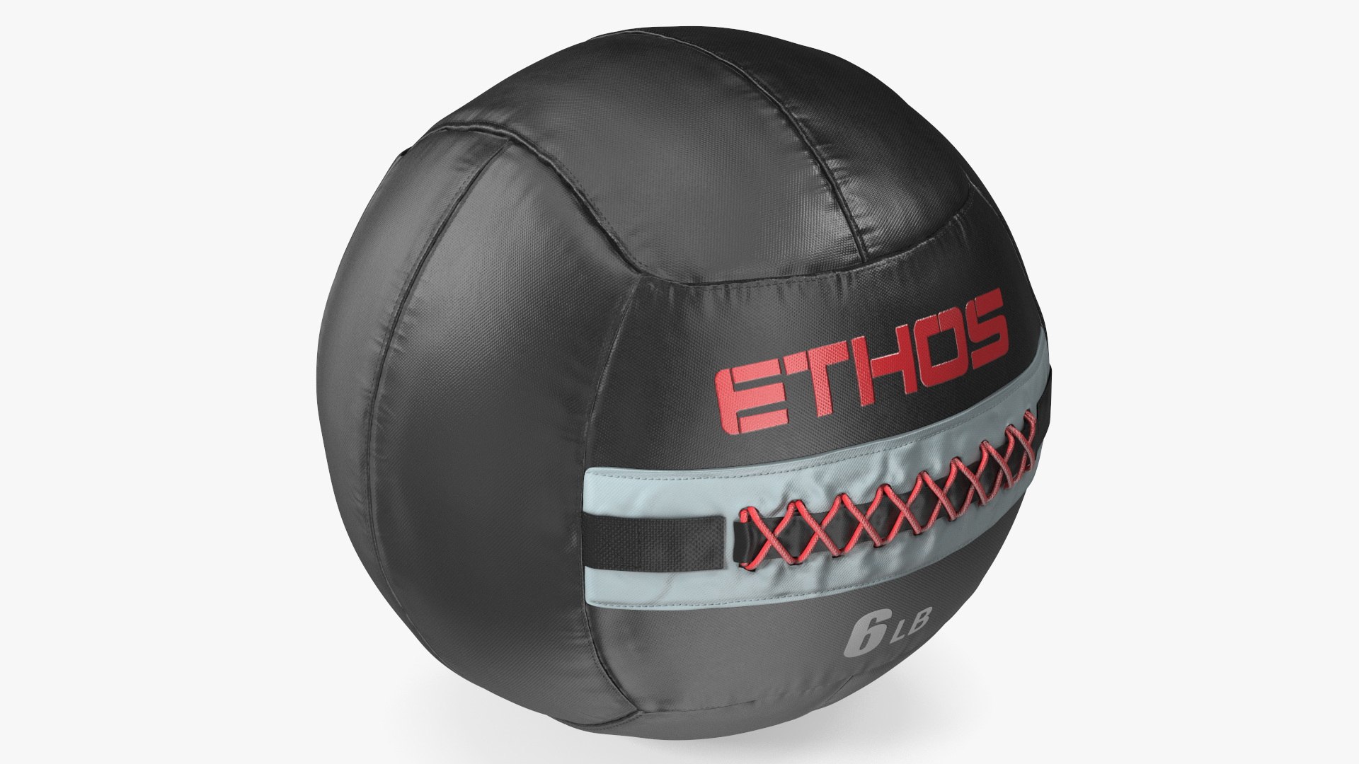 6 LB Fitness Medicine Ball 3D model preview