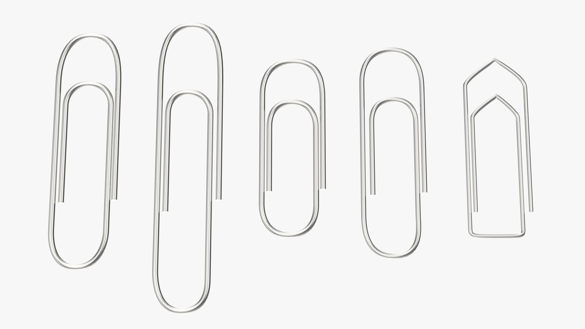 3D Model Paper Clips - TurboSquid 1738756