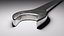Llave de acero inoxidable usada